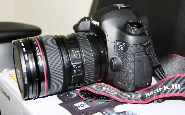 Canon EOS 5D Mark III Digital Camera with canon 24-105mm Lens